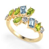 Fashion Multi-Shape Split Shank Garvi Band