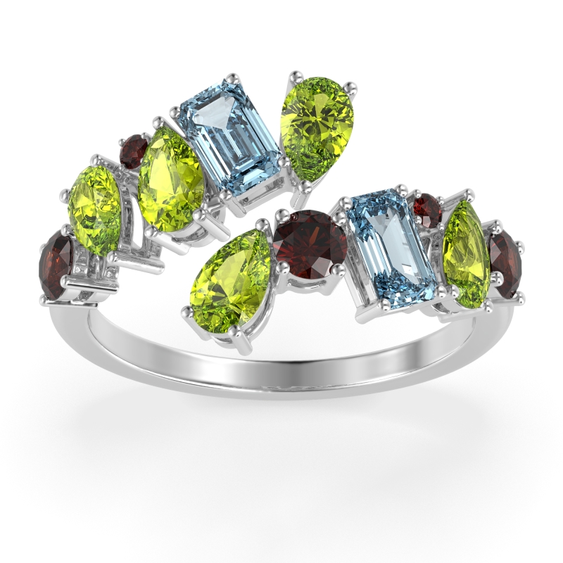 Fashion Multi-Shape Split Shank Garvi Band