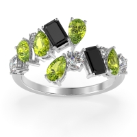 Fashion Multi-Shape Split Shank Garvi Band