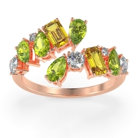 Fashion Multi-Shape Split Shank Garvi Band