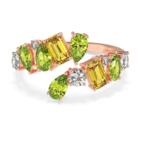 Fashion Multi-Shape Split Shank Garvi Band