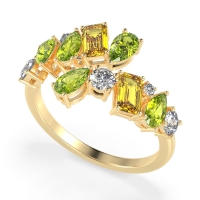 Fashion Multi-Shape Split Shank Garvi Band