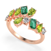 Fashion Multi-Shape Split Shank Garvi Band