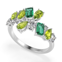 Fashion Multi-Shape Split Shank Garvi Band