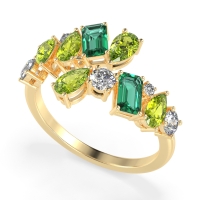 Fashion Multi-Shape Split Shank Garvi Band