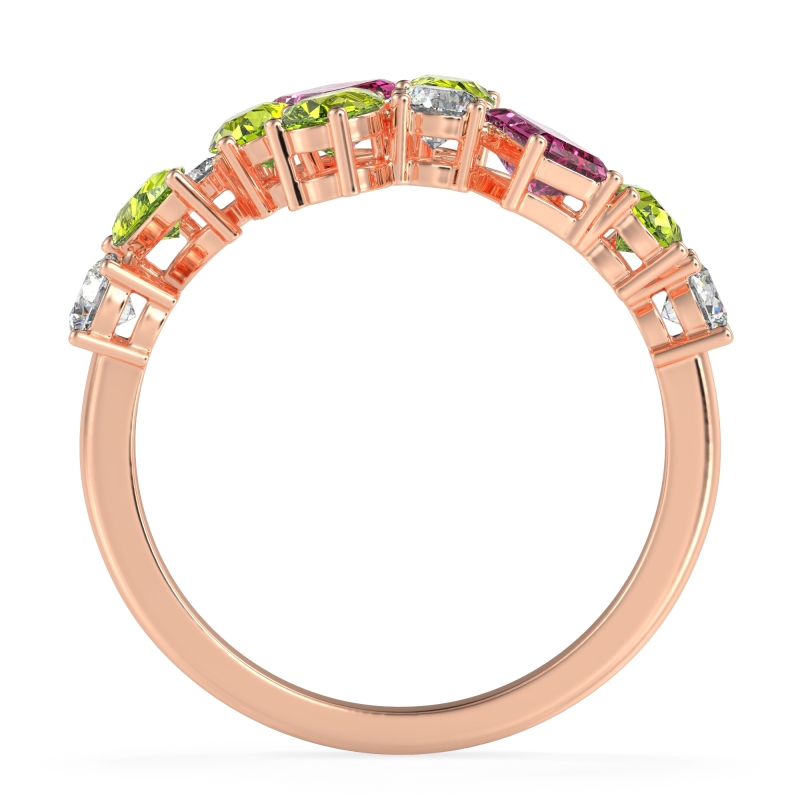 Fashion Multi-Shape Split Shank Garvi Band