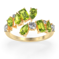 Fashion Multi-Shape Split Shank Garvi Band