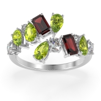 Fashion Multi-Shape Split Shank Garvi Band