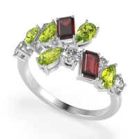 Fashion Multi-Shape Split Shank Garvi Band