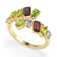 Fashion Multi-Shape Split Shank Garvi Band