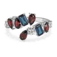 Fashion Multi-Shape Split Shank Garvi Band