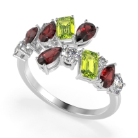 Fashion Multi-Shape Split Shank Garvi Band