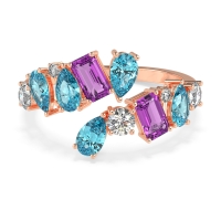 Fashion Multi-Shape Split Shank Garvi Band