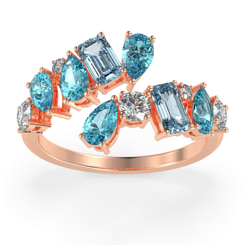 Fashion Multi-Shape Split Shank Garvi Band