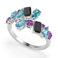 Fashion Multi-Shape Split Shank Garvi Band