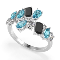 Fashion Multi-Shape Split Shank Garvi Band