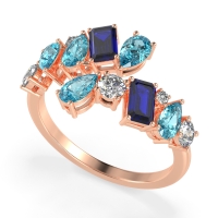 Fashion Multi-Shape Split Shank Garvi Band