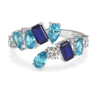 Fashion Multi-Shape Split Shank Garvi Band