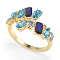 Fashion Multi-Shape Split Shank Garvi Band