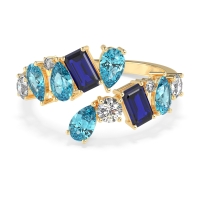 Fashion Multi-Shape Split Shank Garvi Band