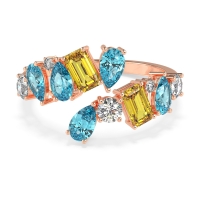 Fashion Multi-Shape Split Shank Garvi Band