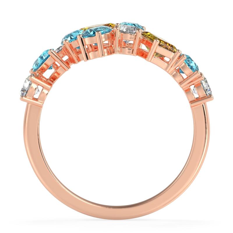 Fashion Multi-Shape Split Shank Garvi Band