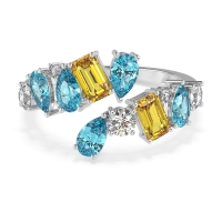 Fashion Multi-Shape Split Shank Garvi Band