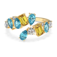 Fashion Multi-Shape Split Shank Garvi Band