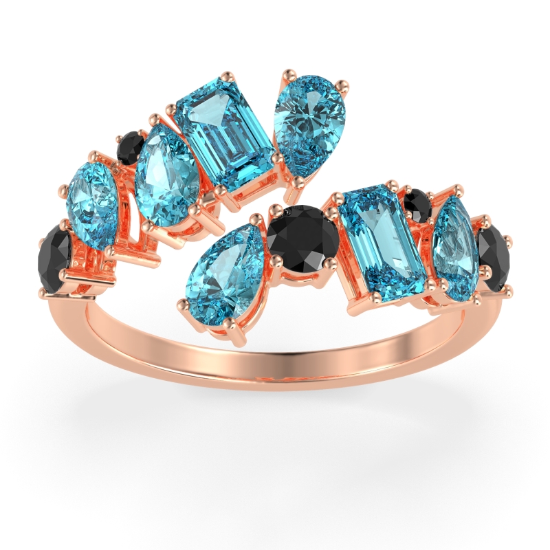 Fashion Multi-Shape Split Shank Garvi Band