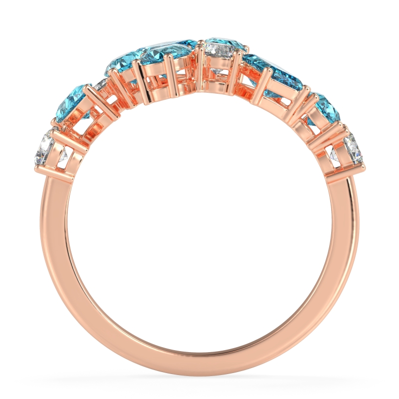 Fashion Multi-Shape Split Shank Garvi Band