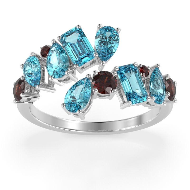 Fashion Multi-Shape Split Shank Garvi Band