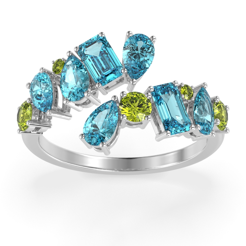Fashion Multi-Shape Split Shank Garvi Band
