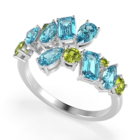 Fashion Multi-Shape Split Shank Garvi Band