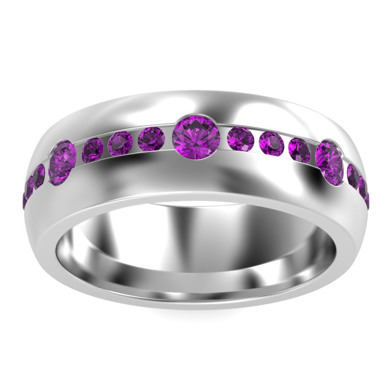 8mm Men's Modern Channel Band