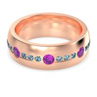 8mm Men's Modern Channel Band