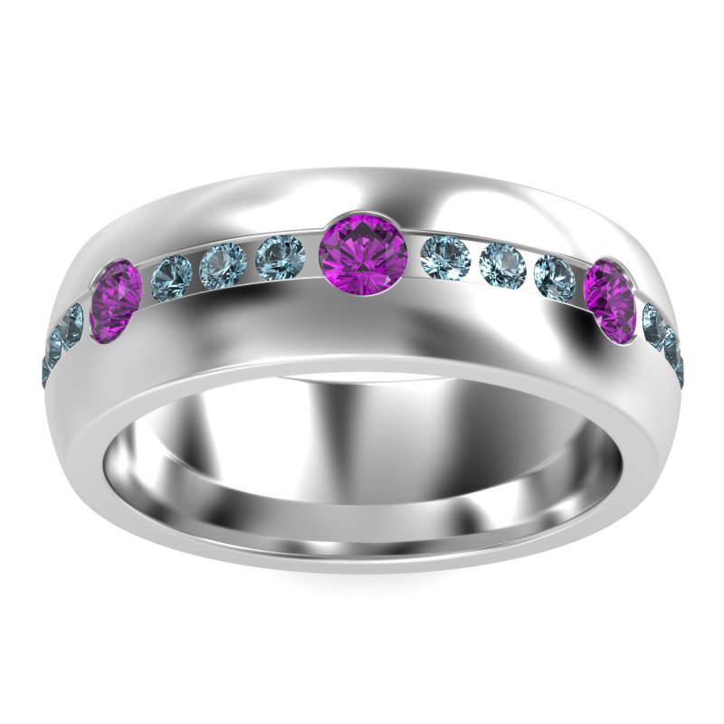 8mm Men's Modern Channel Band