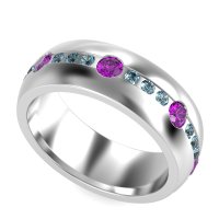 8mm Men's Modern Channel Band