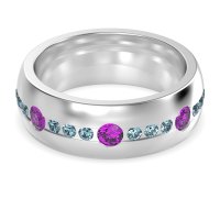8mm Men's Modern Channel Band