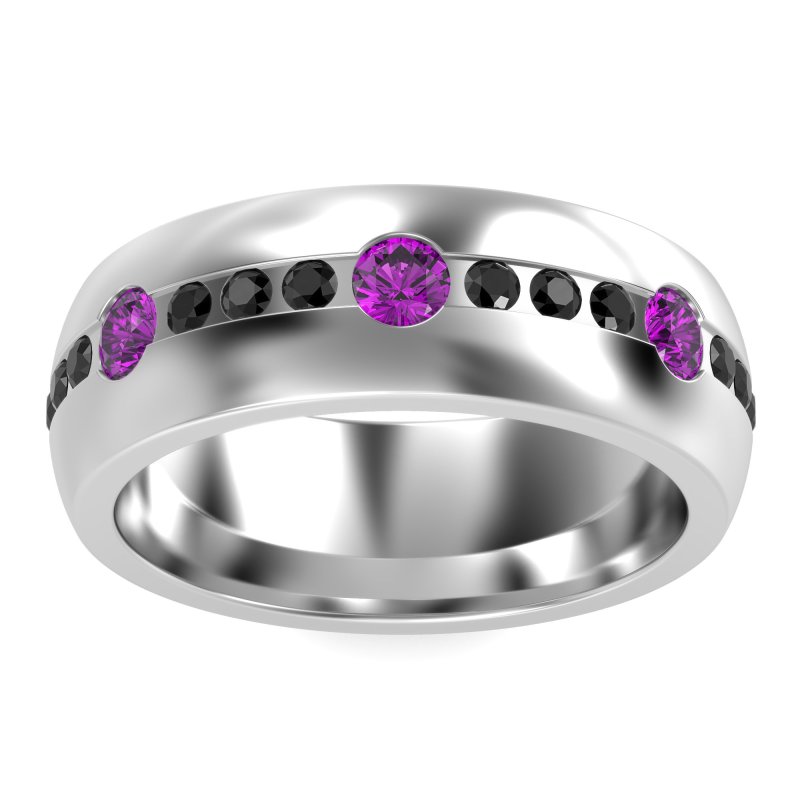 8mm Men's Modern Channel Band