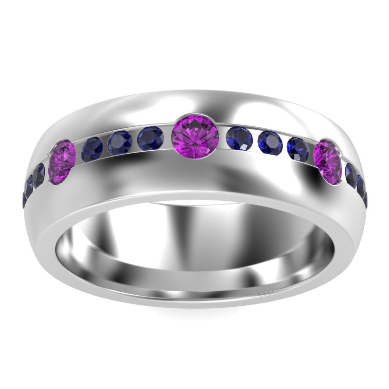 8mm Men's Modern Channel Band
