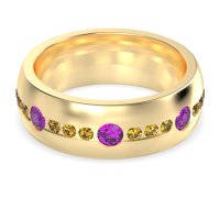 8mm Men's Modern Channel Band