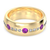 8mm Men's Modern Channel Band