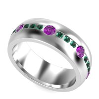 8mm Men's Modern Channel Band