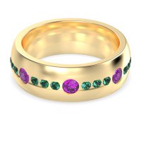 8mm Men's Modern Channel Band
