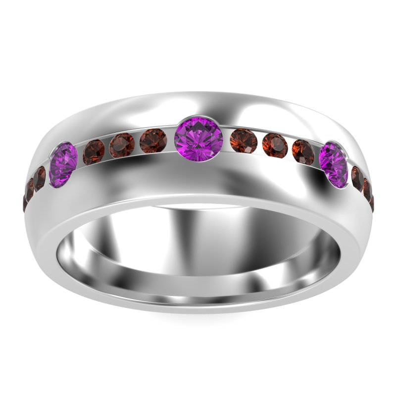 8mm Men's Modern Channel Band