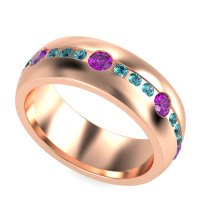 8mm Men's Modern Channel Band