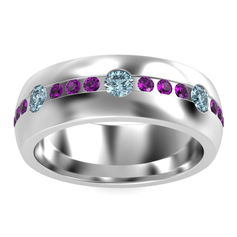 8mm Men's Modern Channel Band