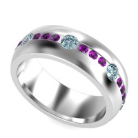 8mm Men's Modern Channel Band