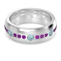 8mm Men's Modern Channel Band