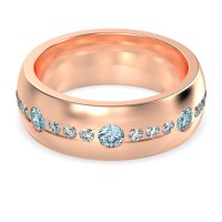 8mm Men's Modern Channel Band